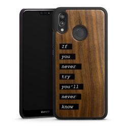 Holz Hard Case Walnuss