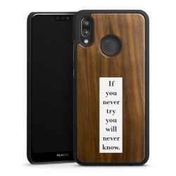 Holz Hard Case Walnuss