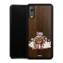 Holz Hard Case Walnuss