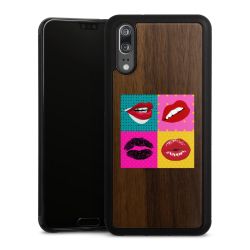 Holz Hard Case Walnuss