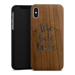 Holz Hard Case Walnuss