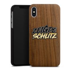 Holz Hard Case Walnuss