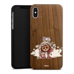 Holz Hard Case Walnuss