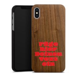 Holz Hard Case Walnuss