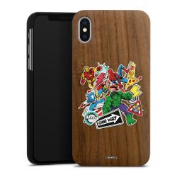 Holz Hard Case Walnuss