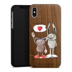 Holz Hard Case Walnuss