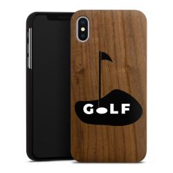 Holz Hard Case Walnuss