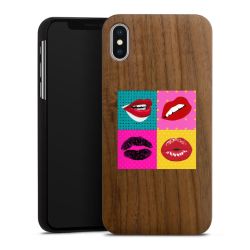 Holz Hard Case Walnuss