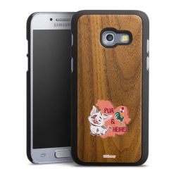 Holz Hard Case Walnuss