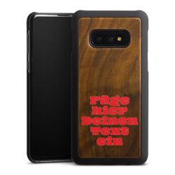 Holz Hard Case Walnuss