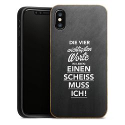 Holz Hard Case Weiße Eiche