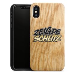 Holz Hard Case Weiße Eiche