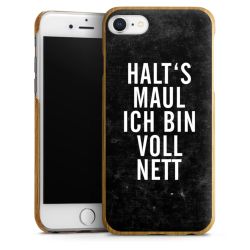 Holz Slim Case Weiße Eiche