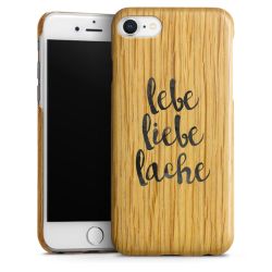 Holz Slim Case Weiße Eiche