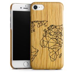 Wooden Slim Case white-oak