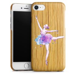 Wooden Slim Case white-oak