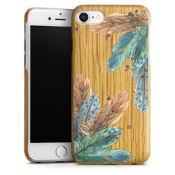 Wooden Slim Case white-oak