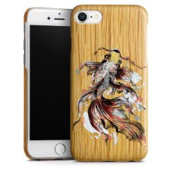 Wooden Slim Case white-oak