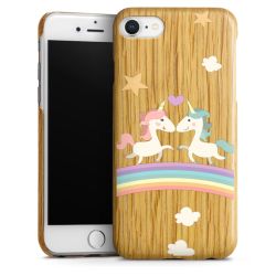 Wooden Slim Case white-oak