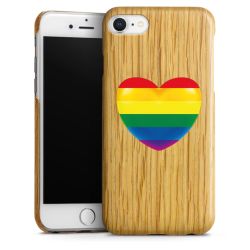 Wooden Slim Case white-oak