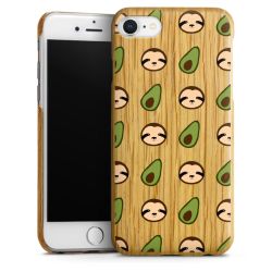 Wooden Slim Case white-oak