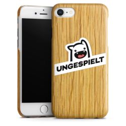 Holz Slim Case Weiße Eiche