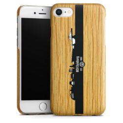 Holz Slim Case Weiße Eiche