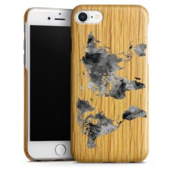 Wooden Slim Case white-oak