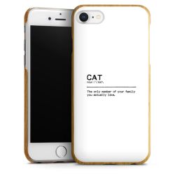 Wooden Slim Case white-oak