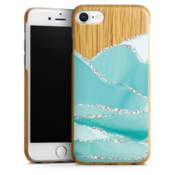 Wooden Slim Case white-oak