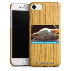 Wooden Slim Case white-oak