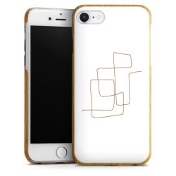 Wooden Slim Case white-oak