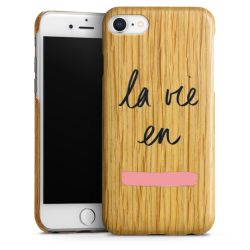 Wooden Slim Case white-oak