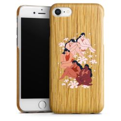 Wooden Slim Case white-oak