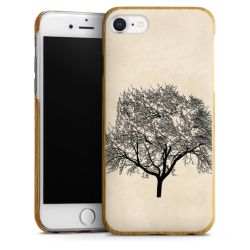 Wooden Slim Case white-oak