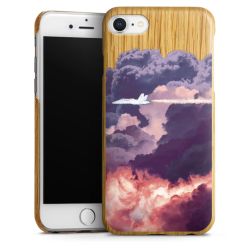 Wooden Slim Case white-oak