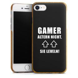 Holz Slim Case Weiße Eiche