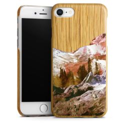 Wooden Slim Case white-oak