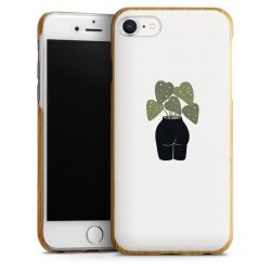 Wooden Slim Case white-oak