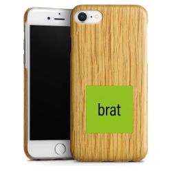 Wooden Slim Case white-oak