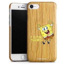 Wooden Slim Case white-oak