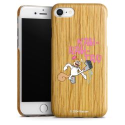 Wooden Slim Case white-oak