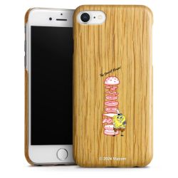 Wooden Slim Case white-oak