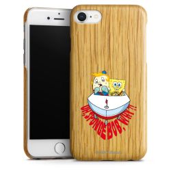 Wooden Slim Case white-oak