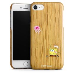 Wooden Slim Case white-oak