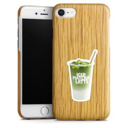 Wooden Slim Case white-oak