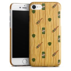 Wooden Slim Case white-oak