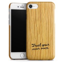 Wooden Slim Case white-oak