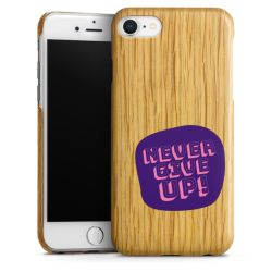 Wooden Slim Case white-oak