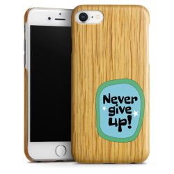 Wooden Slim Case white-oak